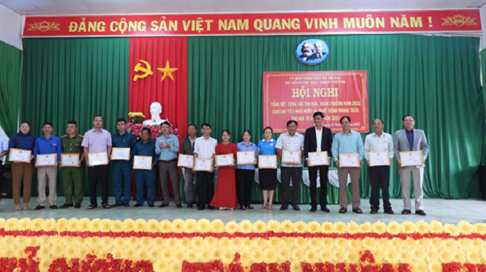 Xã Ea Ral tổng kết công tác thi đua khen thưởng năm 2022